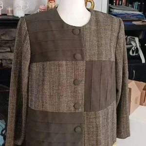 "KORET" Ladies  Olive Green‎ Patch Jacket SZ 18W